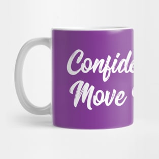 Confidently Move On! | Stoicism | Life | Quotes | Purple Mug